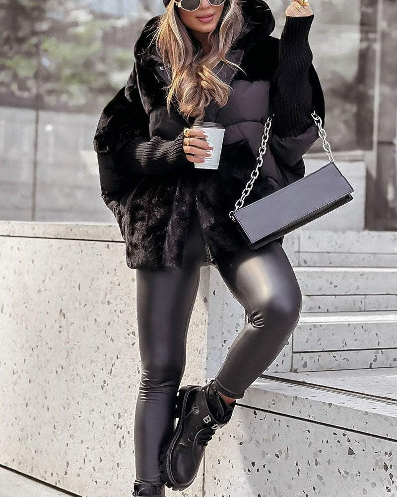 Evie | Cosy Hooded Coat